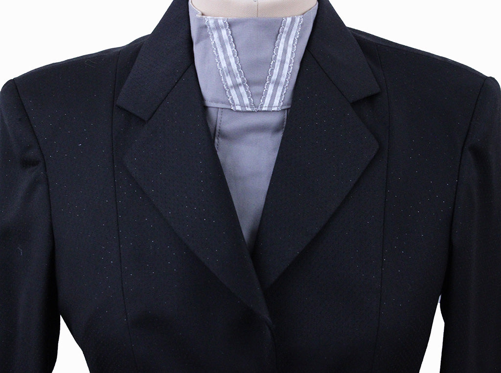 BRAND NEW! Becker Brothers Black Shadow Dot and Glitter Hunt Coat