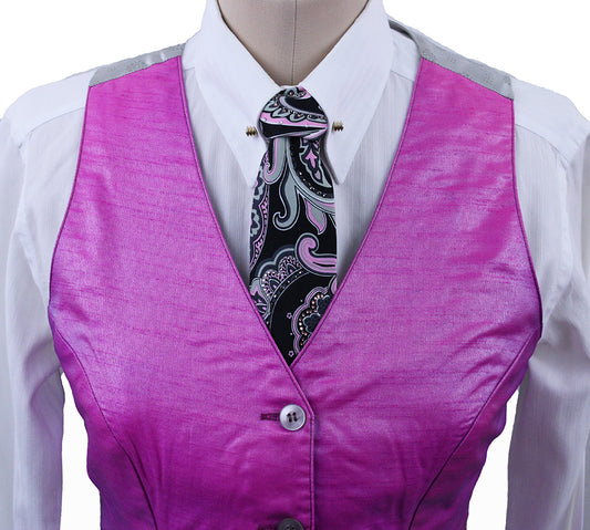 Vest Hartmeyer Magenta Sateen