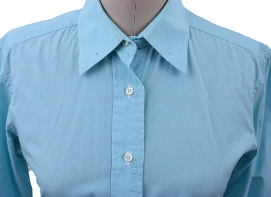 Shirt Becker Brothers Aqua Thin Pinstripe