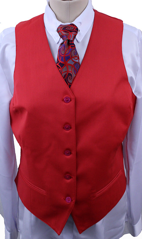 BRAND NEW! Becker Brothers Red Vest