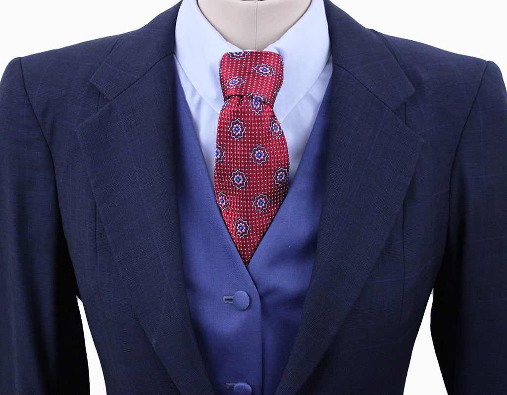 Day Suit Chavez Navy Glenplaid with Light Blue Windowpane