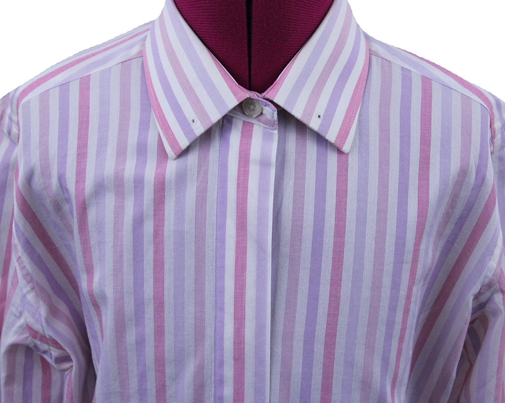 Shirt Frierson Purple and Pink Stripe