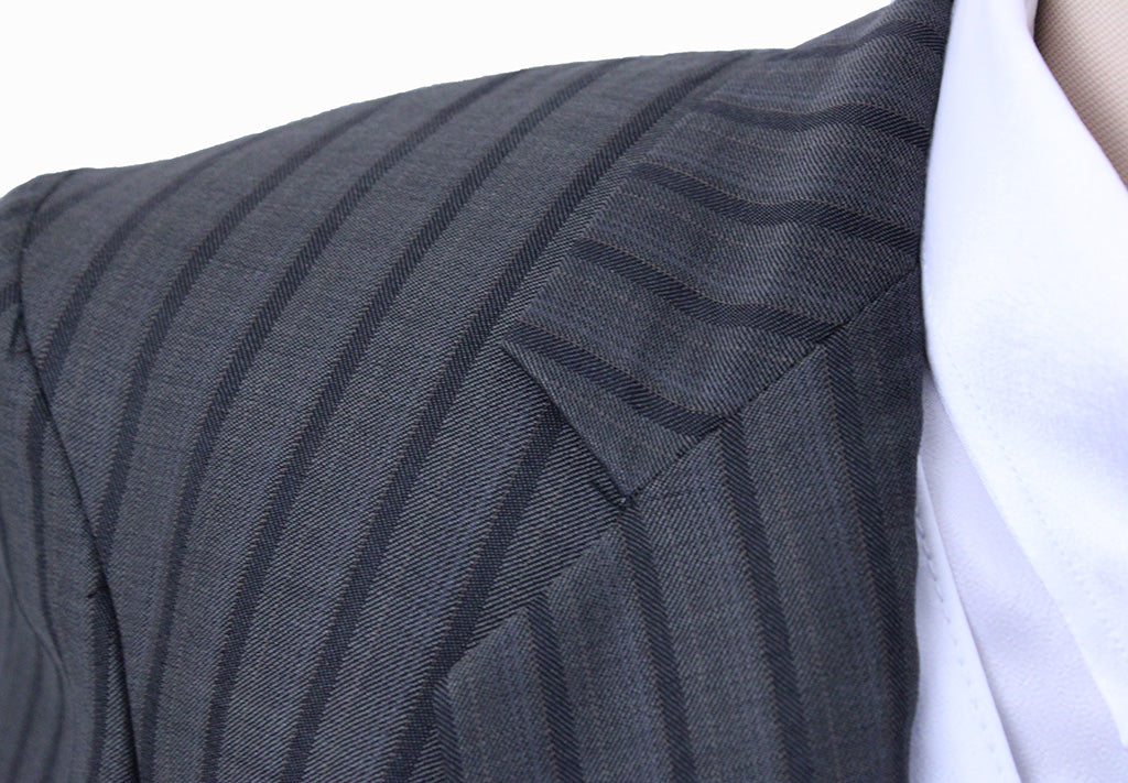 Day Suit DeRegnaucourt Brown Pinstripe