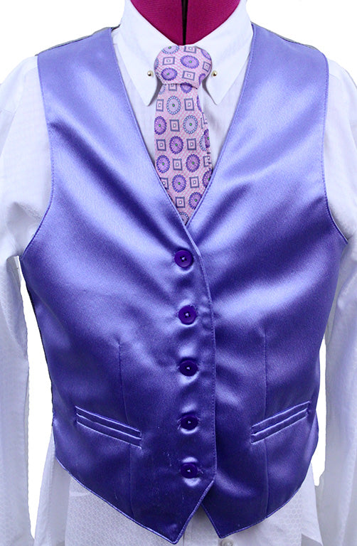 Vest Scintilla Purple Satin