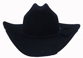 Western Hat Bailey Brand Black size 7 1/8