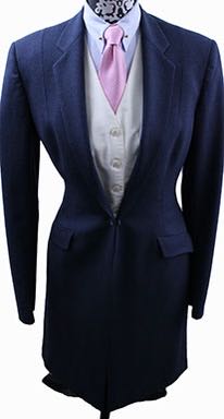 Day Suit Custom Slate Blue