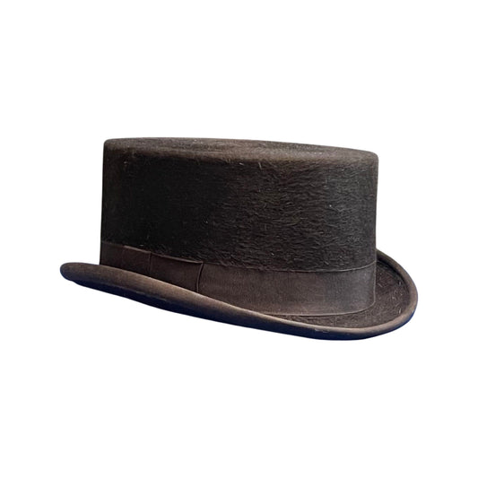 Top Hat LeCheval Brown sz 6 7/8