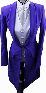 Day Coat Marsha DeArriaga Purple