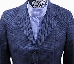 Hunt Coat Frierson Blue Glenplaid with Light Blue Windowpane