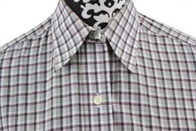 Shirt Cardeens Green/Burgundy Plaid