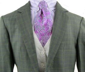 Day Suit, Becker Bros, Olive/Sage Green