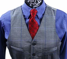 Shirt Becker Brothers Blue Nailhead