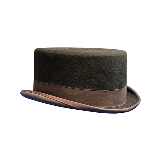 Top Hat Brown size 6 3/4