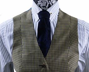 Vest LeCheval Yellow Plaid