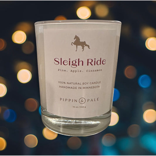 Sleigh Ride Large Candle