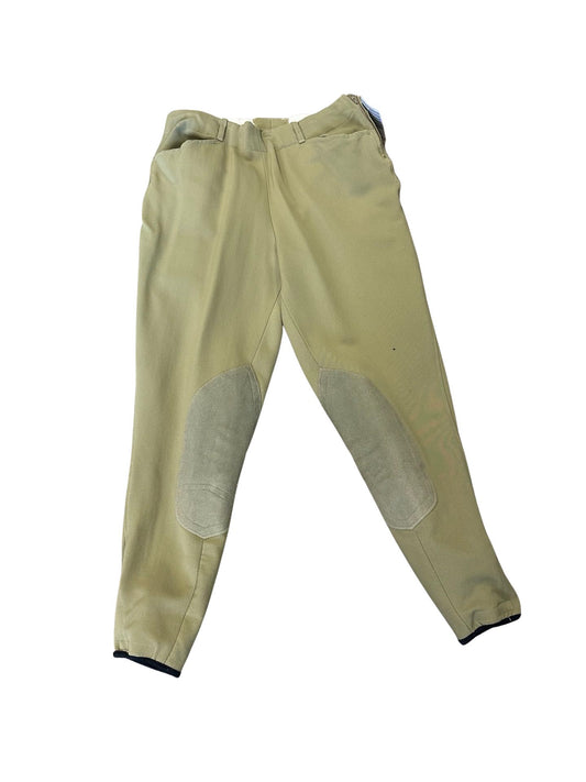 Breeches Millers Light Olive sz 32