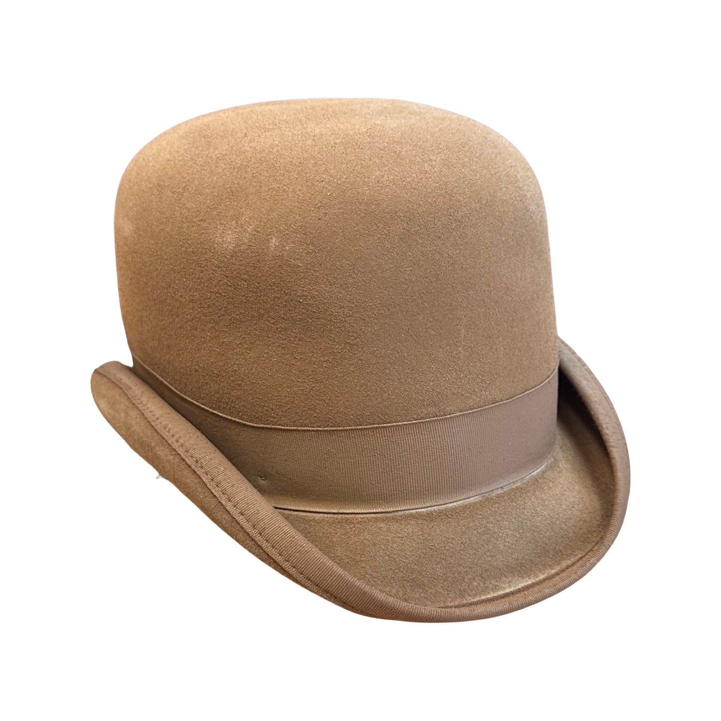 Derby Hat Lady Dyed Tan sz 6 3/4