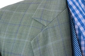 Day Suit Becker Brothers Sage Green Plaid