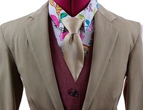 Day Suit Carl Meyers Tan Herringbone