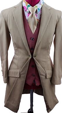 Day Suit Carl Meyers Tan Herringbone