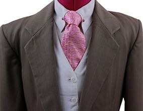 Day Suit Carl Meyers Taupe Shadow Stripe