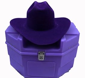 Western Hat American Hat Company Purple sz 7 1/8