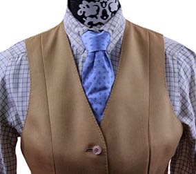 Vest LeCheval Marigold Herringbone