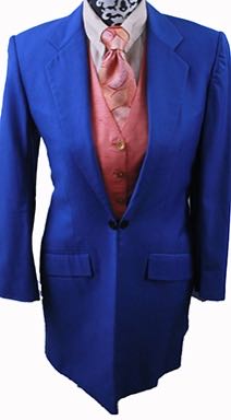 Day Suit Carl Meyers Royal Blue