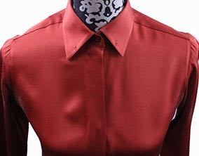 Shirt Frierson Burnt Orange Satin